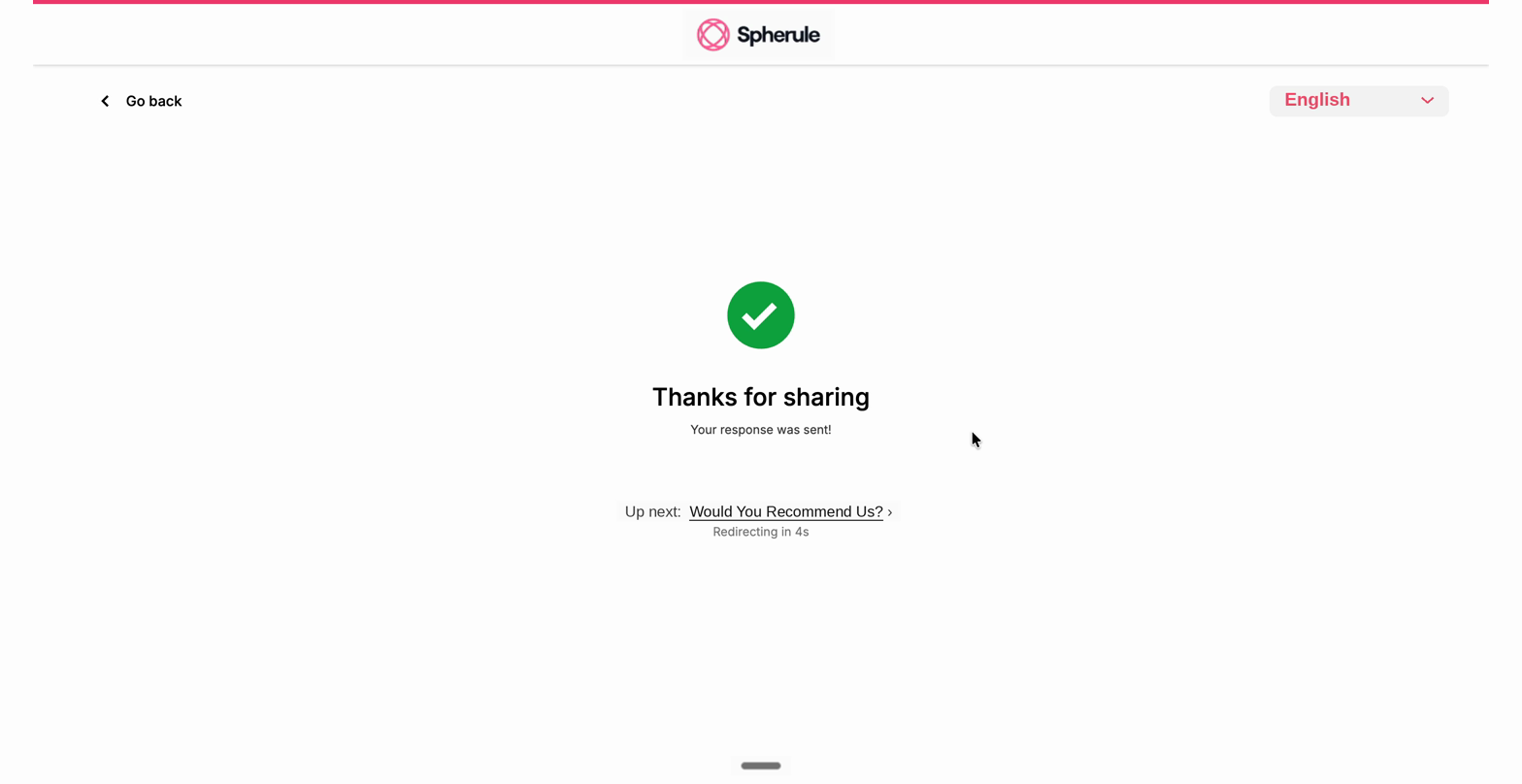 End screen with the Up next link and countdown